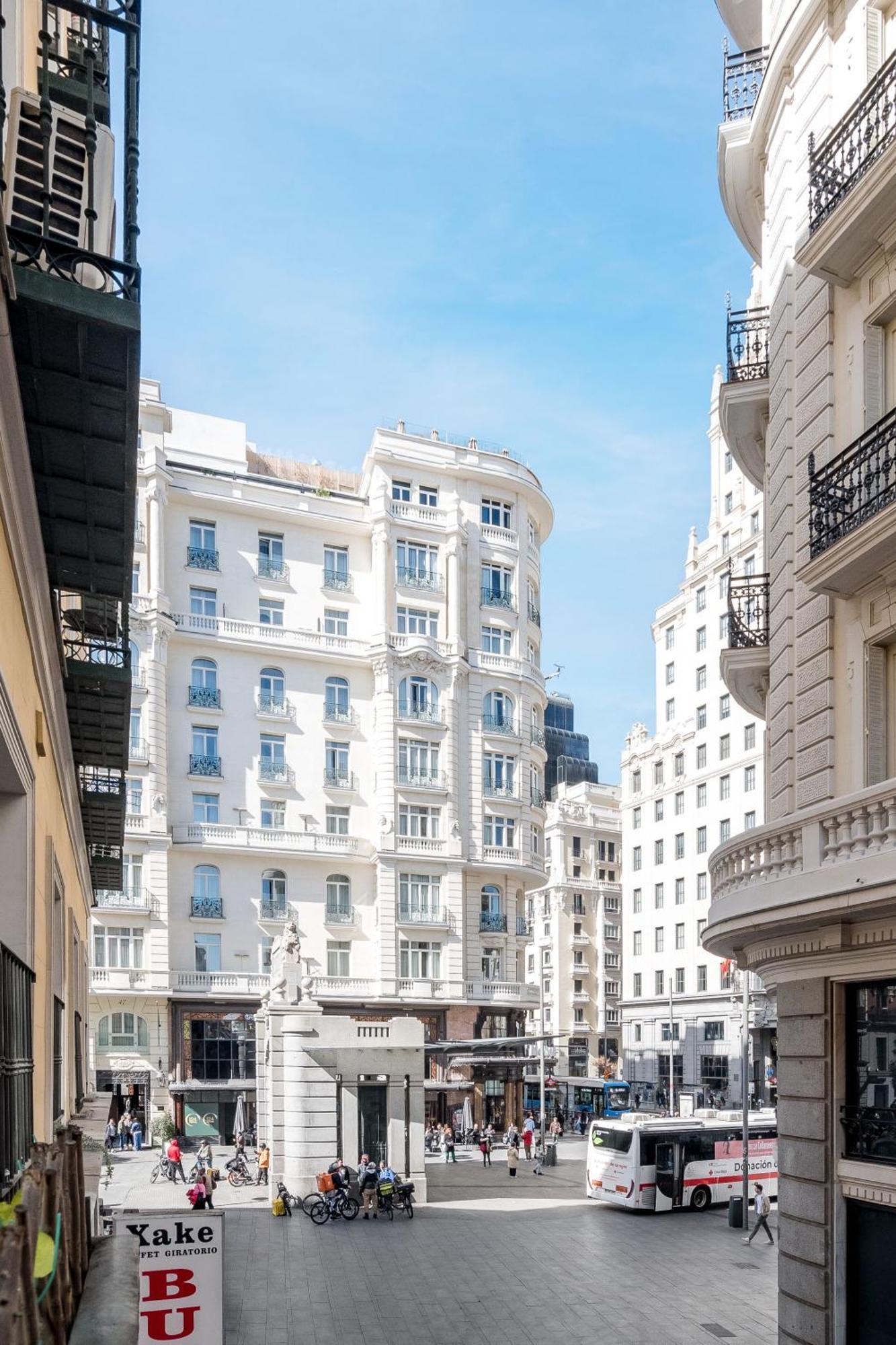 Ferienwohnung Charming Gran Via Madrid Exterior foto